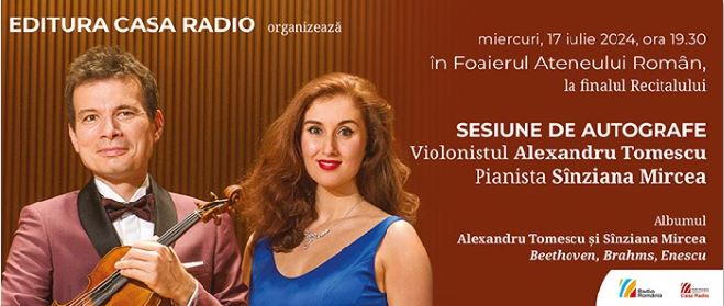 Editura Casa Radio la Festivalul Vară Magică  Sesiune autografe Alexandru Tomescu, Sînziana Mircea