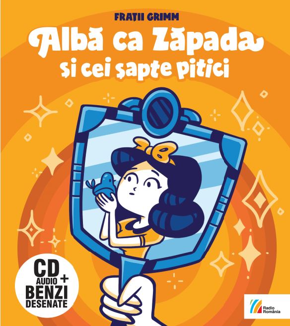 Frații Grimm Albă ca Zăpada și cei șapte pitici Roman grafic de Aniela Ariton